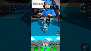 Incredibox Sprunki OC – Pocoyo vs Nina | Prison Run Roblox Challenge!