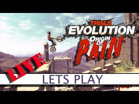 Trials Evolution: Origins of Pain DLC - Let's Play LIVE - Platform32