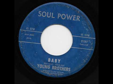 "BABY" by THE YOUNG BROTHERS, ultra rare longer version, Northern  Soul