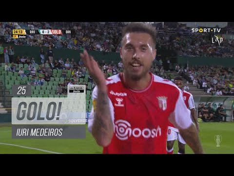 Goal | Golo Iuri Medeiros: Rio Ave 0-(2) SC Braga (Liga 22/23 #6)