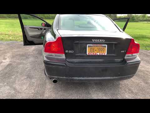 Ignorant Volvo S60 muffler delete