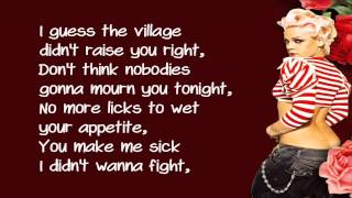 P!nk - The King Is Dead But The Queen Is Alive (Lyrics on Screen)