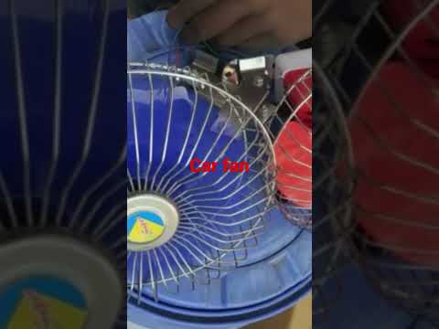 Denon plastic car fan