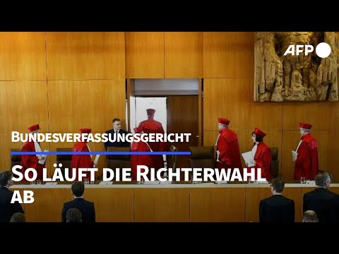 So werden Richter am Bundesverfassungsgericht gewählt | AFP