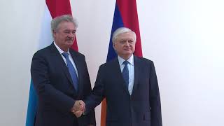 Foreign Minister of Armenia Edward Nalbandian met with Jean Asselborn, Minister of Foreign and European Affairs of Luxembourg