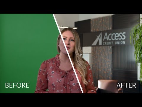 Green Screen - Before & After