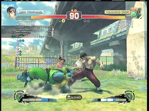 SSF4AE:  Fei-long (BruceWayneRuny)  vs. Blanka ( sasuke0924)  SD