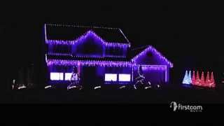 Holiday Light Show | Mannheim Steamroller - "Alleluia"
