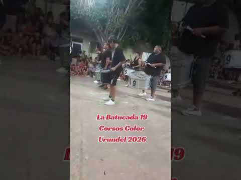 Corsos Color Urundel 2026 - " Batucada 19" #carnaval #urundelescultura