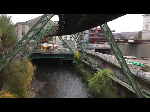 Wuppertal Schwebebahn - full length ride 2x