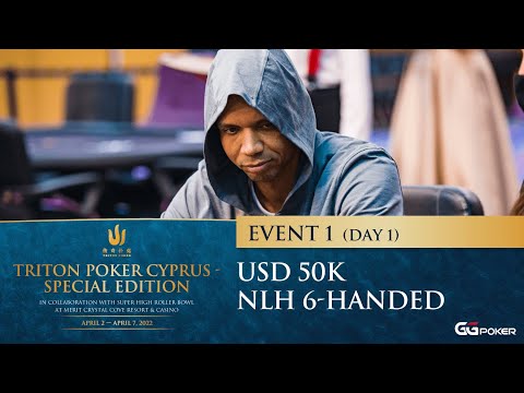 Triton Poker Cyprus Special Edition 2022 - Event #1 $50k NLH 6-Handed - Day 1