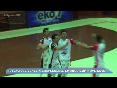 Futsal JEC vence a Chapecoense com nove gols
