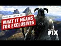 Xbox Officially Owns Bethesda, Here's What That Means For Exclusives - IGN Daily Fix