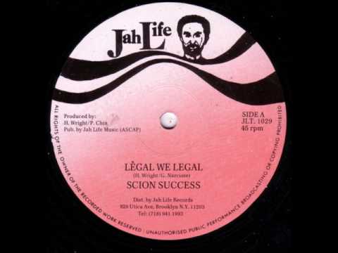 Scion Success - Legal We Legal + Dub - 12" Jah Life - CLASSIC DIGITAL 80'S DANCEHALL