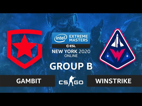 CS:GO - Winstrike vs. Gambit [Overpass] Map 2 - IEM New York 2020 - Group B - CIS
