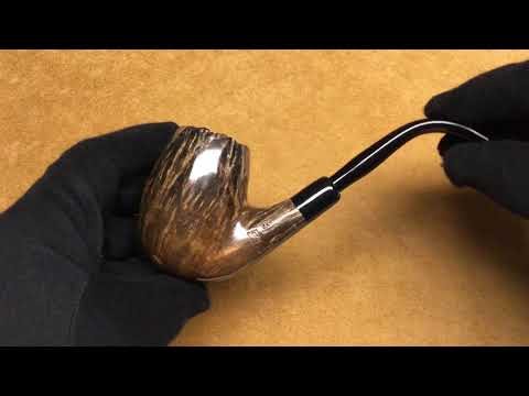 Pipa Castello Trade Mark G - Full Bent Egg #92 (Catm41)