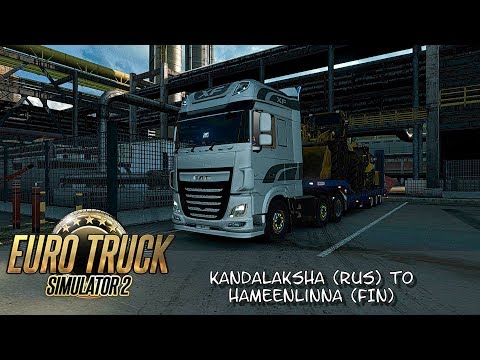 Euro Truck Simulator 2 ¦ Kandalaksha (RUS) to Hameenlinna (FIN) ¦ Promods 227.mp4