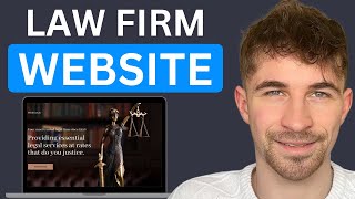 How to Make a Lawyer / Law Firm Website 2025 | Step-by-Step for Beginners