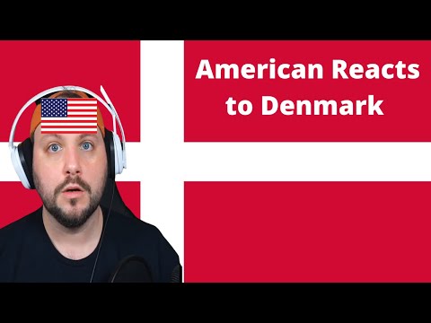 American reacts to Denmark. Geography Now! Denmark