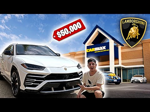 Taking my Lamborghini Urus to CarMax! They Offered This... Video