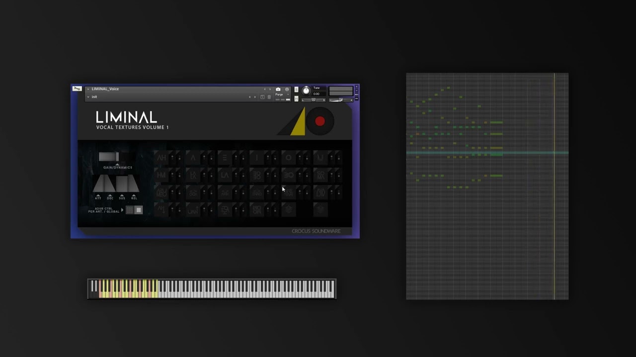 LIMINAL Vocal Textures Volume 1 - Features And Controls