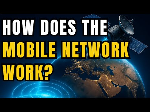 How Does a Mobile Network Work? Explained: GSM, LTE, 5G & the Journey of a Signal!