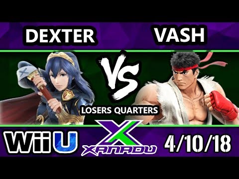 S@X 245 Smash 4 - Dexter (Lucina, Corrin) Vs. Vash (Ryu)  - Wii U Losers Quarters