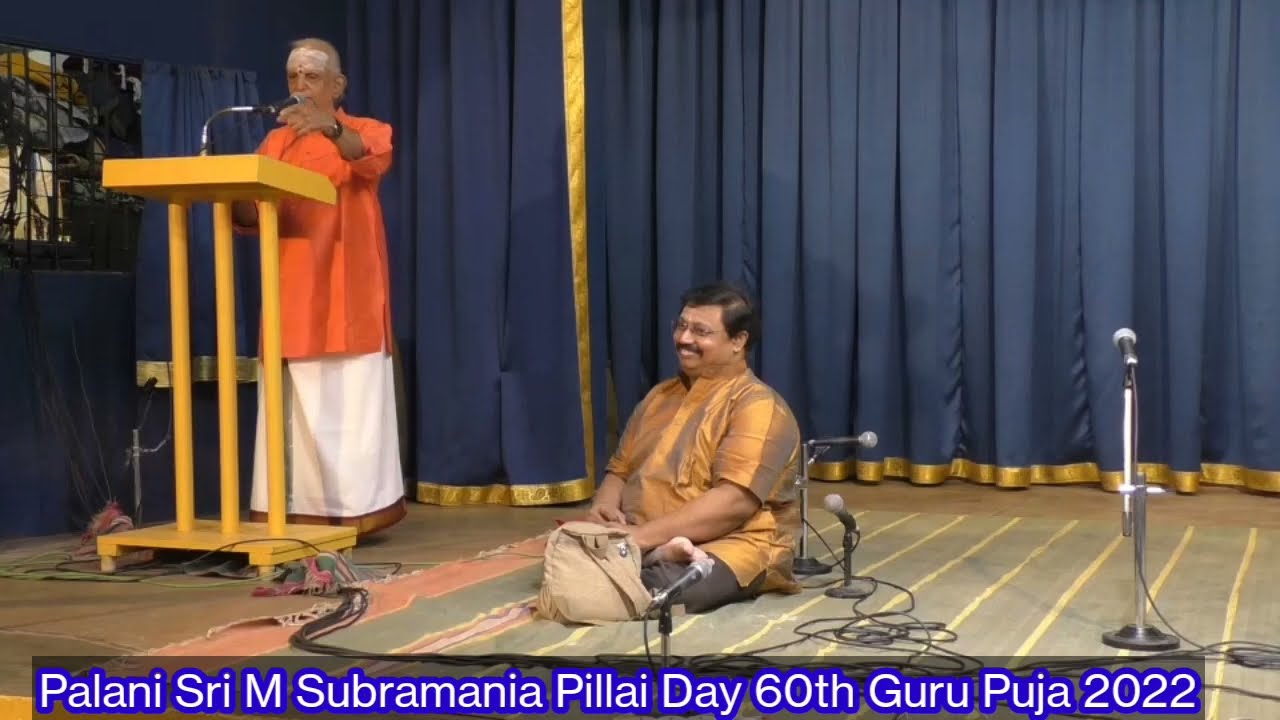 Palani Sri M Subramania Pillai -60th Guru Puja - Part 2-Jwaalaa #umayalpuramsivaraman#jwaalaa