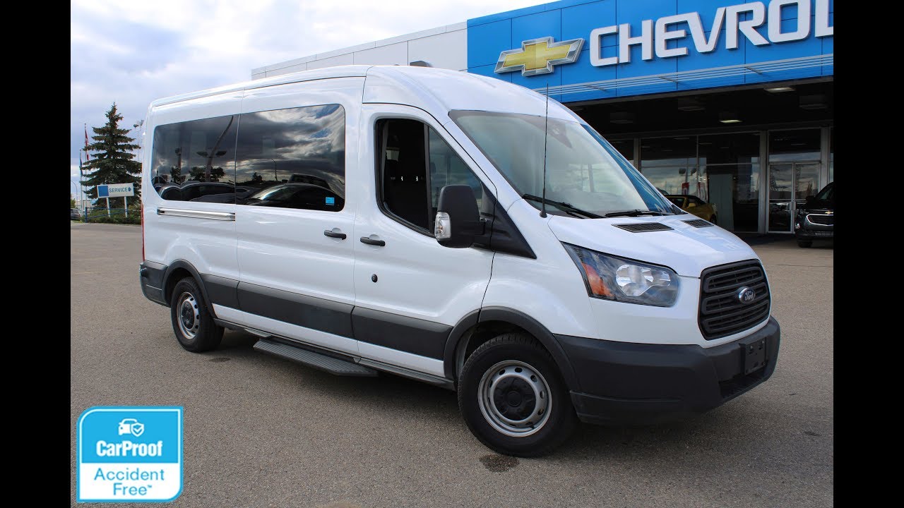 U52640 2018 Ford Transit Passenger Wagon