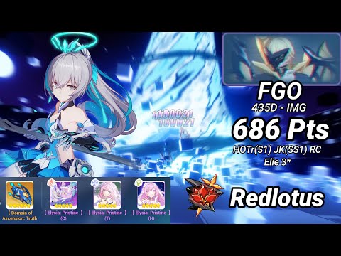Redlotus D435: False God Otto (IMG) 686 Pts - HOTr(S.1) JK(SS.1) RC Elie 3* [Honkai 6.3]