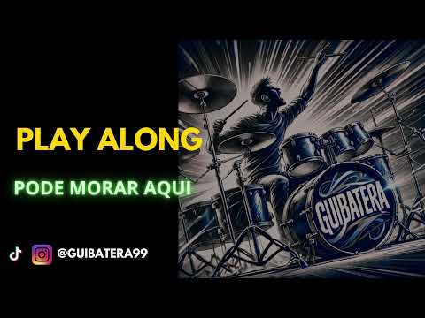 PODE MORAR AQUI - PLAY ALONG GOSPEL (SEM BATERIA) #drumless #playalong