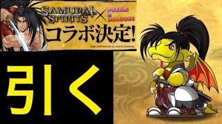 サムライスピリッツコラボガチャを引く【パズドラ】