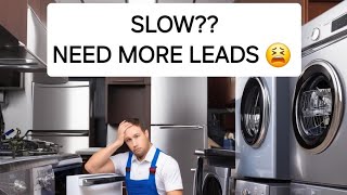 Promo Video — Slow? Need Leads? Contact The Appliance Repair Men