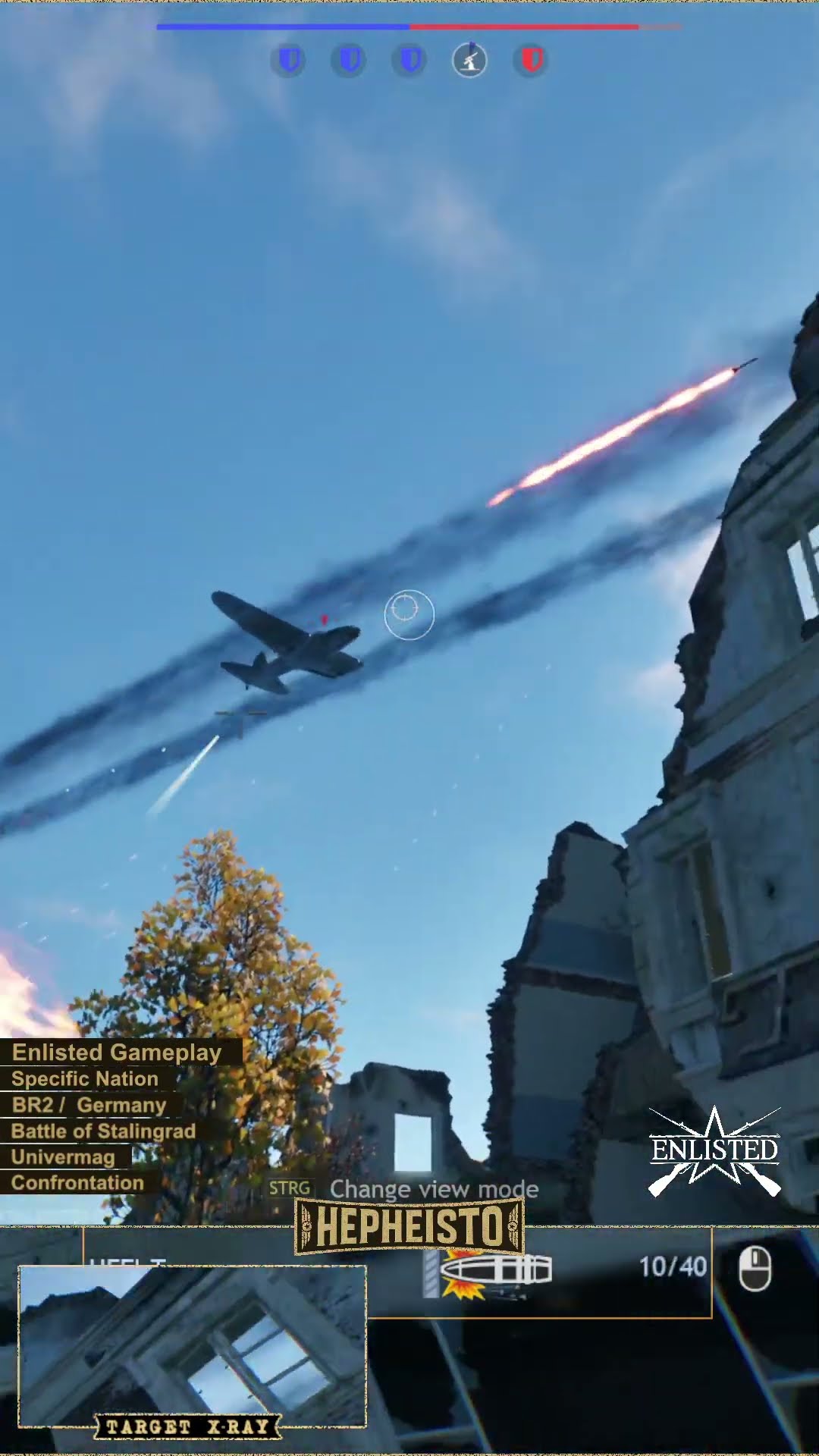 Engineer eliminates Plane IL-2 (1941) with 20mm KwK Cannon Anti Air Gun