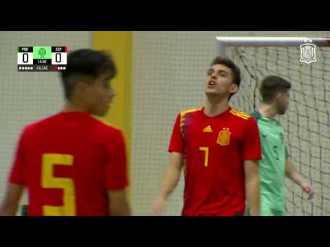 PORTUGAL - ESPAÑA Fútbol Sala Sub-21 (Jogo Completo, SeFutbol)