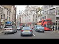 London 4K - Royal Kensington - Driving Downtown