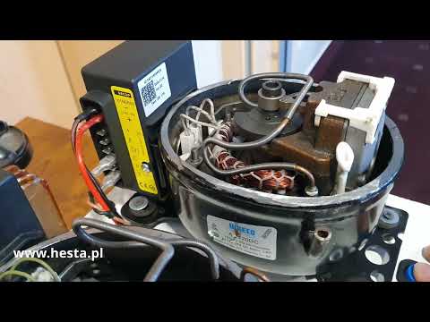 Refrigeration Compressor with Electronic controller for Car Fridge Freezer 12V and 24V DC