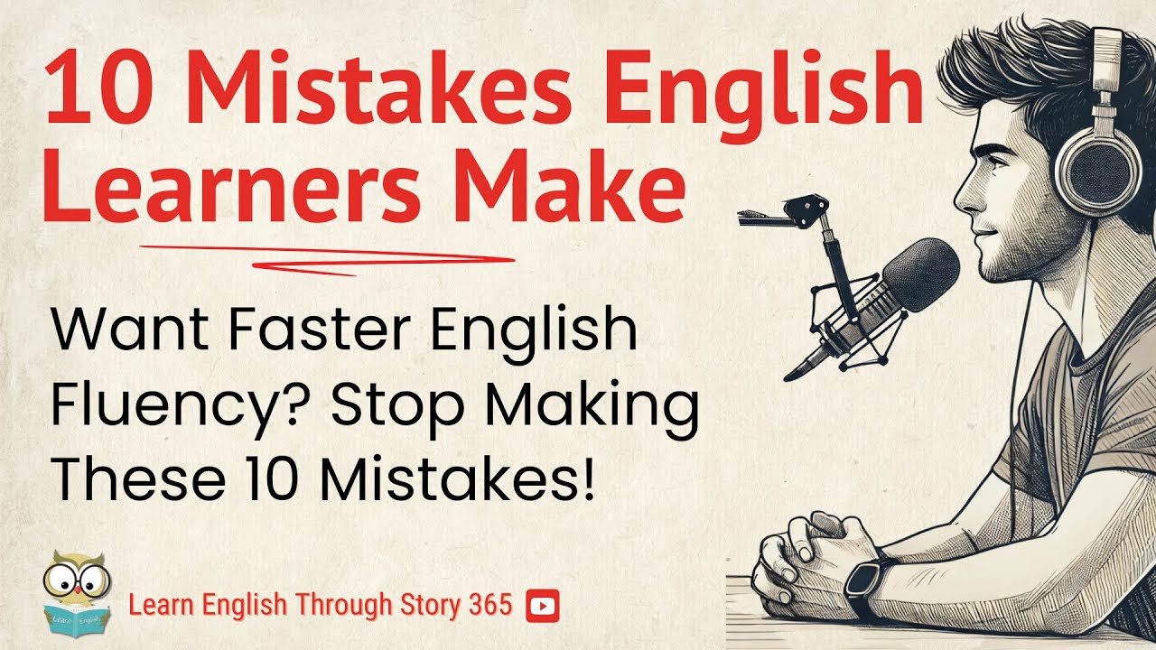 Top 10 Mistakes Everyone Makes When Learning English –How to Fix Them!