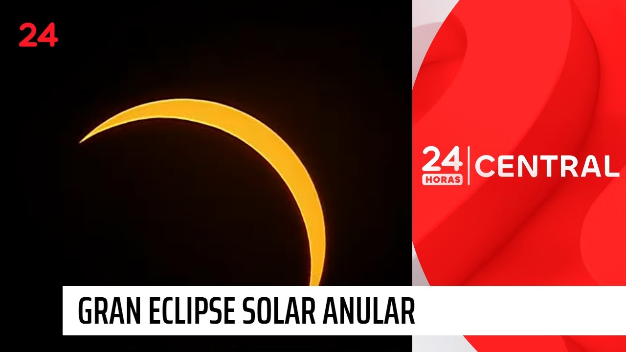 Chile se prepara para el gran eclipse solar anular | 24 Horas TVN Chile