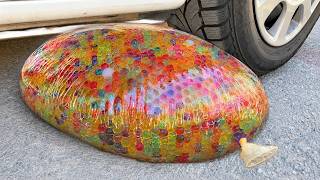 ORBEEZ COCA COLA BALLOON VS CAR, Coca Cola Zero, PowerAde, Fanta, Sprite, Fruko and Mentos Diff Unde