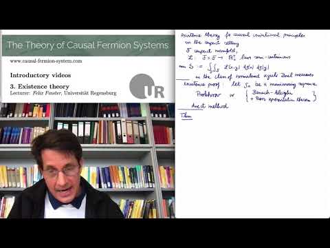 Introductory video 3: Existence theory