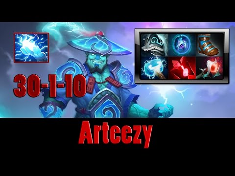 Dota 2 - Arteezy plays Storm 1 MIN = 1 KILL, 950 + GPM!