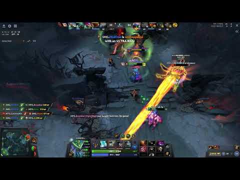 MidOne's Kunkka gets ez rampage