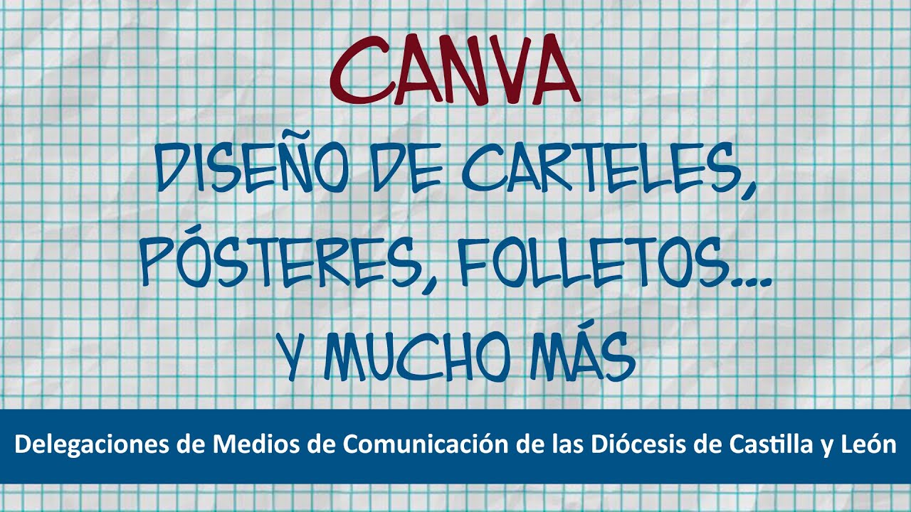 #Canva. Diseño de carteles, folletos, imágenes para redes sociales…