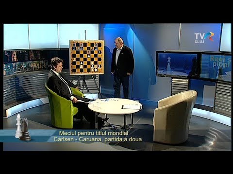 Emisiunea 240 Regi și Pioni - "Meciul pentru titlul mondial - Carlsen Caruana - partida a doua"