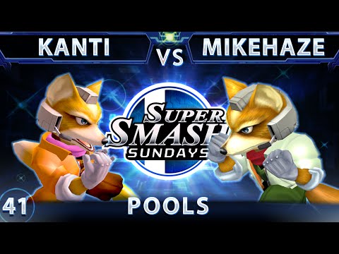 SSS 41 - Kanti (Red Fox) Vs. MikeHaze (Fox) SSBM Pools - Smash Melee