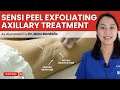 CHEMICAL PEEL TREATMENT FOR SMOOTHER AND WHITER UNDERARMS