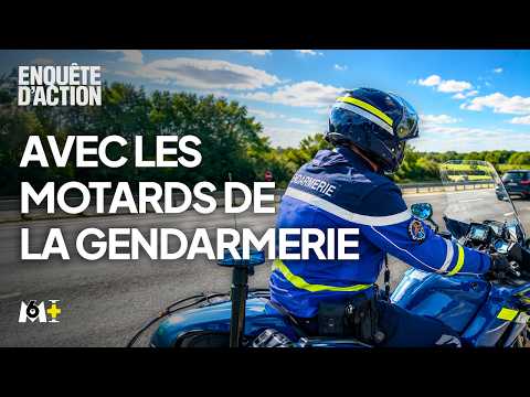 Avec les motards de la GENDARMERIE face aux CHAUFFARDS de l'autoroute - ENQUÊTE D'ACTION - M6+ MAG
