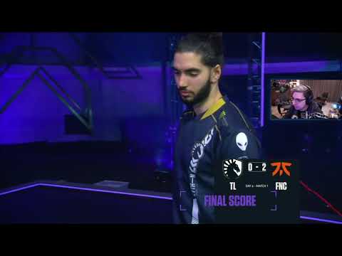 SHROUD, 100T HIKO AND JUST9N REACTS TO FNATIC SENDING TEAM LIQUID HOME - VALORANT