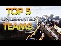 Red Scarce: Top 5 Underrated Teams! Week #61 ...